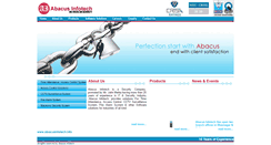 Desktop Screenshot of abacusinfotech.net